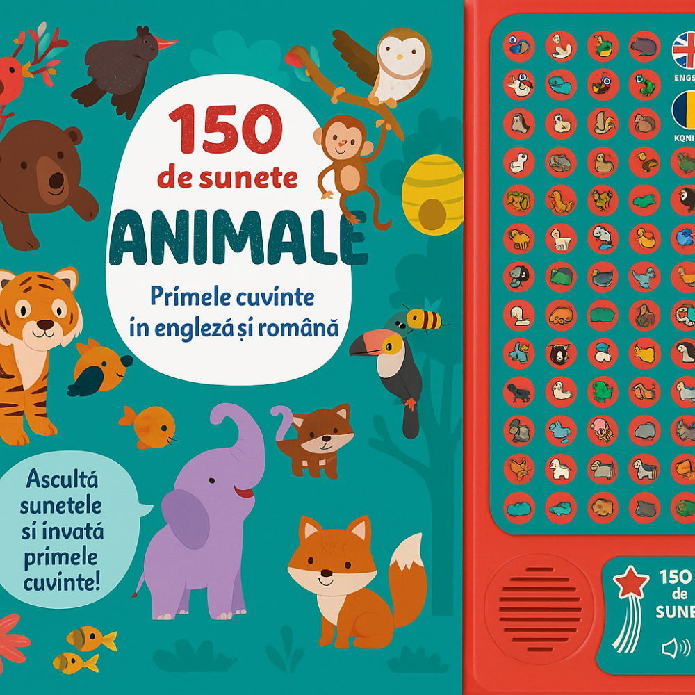 150 de sunete Animale Primele cuvinte in Engleza si Romana [1]
