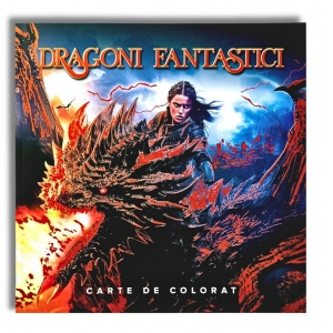 Dragoni fantastici. Carte de colorat [1]