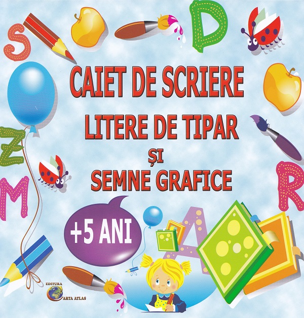 Caiet de scriere litere de tipar si semne grafice [1]