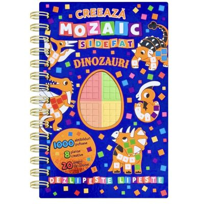 Dinozauri. Creeaza mozaic sidefat [1]