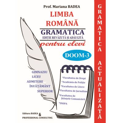 Gramatica actualizata. Admitere liceu, facultate [1]