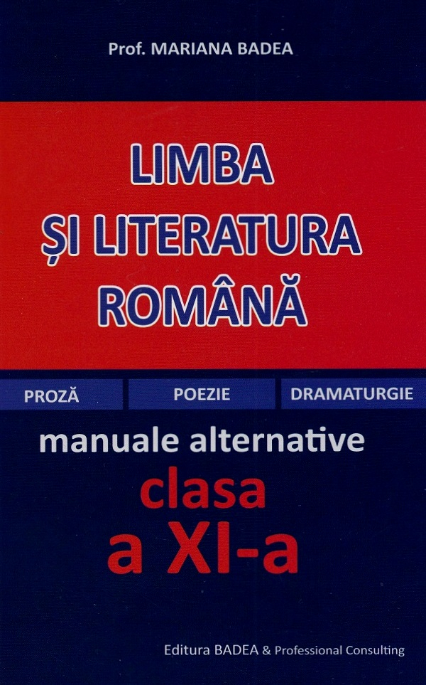 Manual limba si literatura romana clasa a 11-a [1]