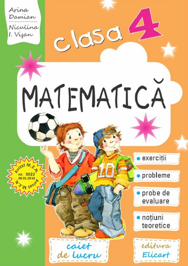 Matematica - Clasa 4 - Caiet -Niculina I. Visan , Arina Damian [1]