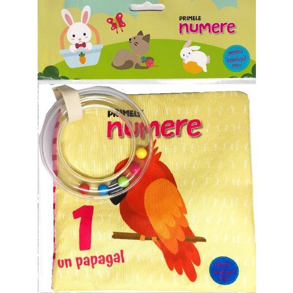 Primele numere pentru bebelusul meu - Carte din Material Textil si Jucarie [1]