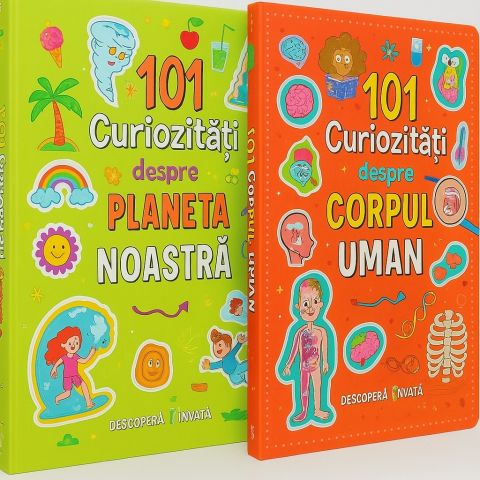 Carti cu activitati - 101 curiozitati despre planeta noastra