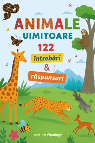 Carti Educative - Animale Uimitoare - 122 Intrebari&raspunsuri