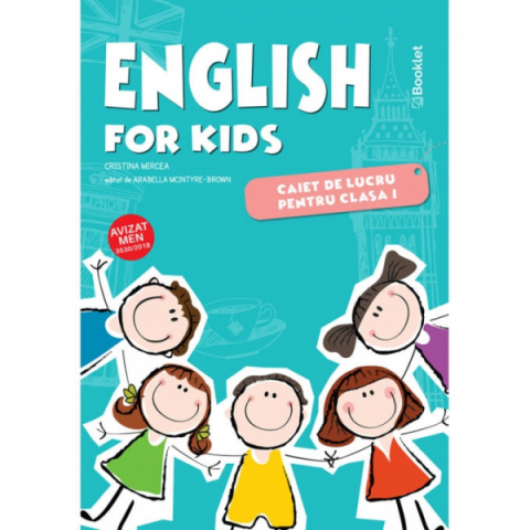 English for kids. Caiet de lucru pentru clasa a 1-a (editie color)