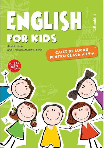 Culegeri Auxiliare - English for Kids - Clasa 4 - Caiet