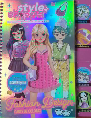 Carti pentru copii - Fashion Design style stopper