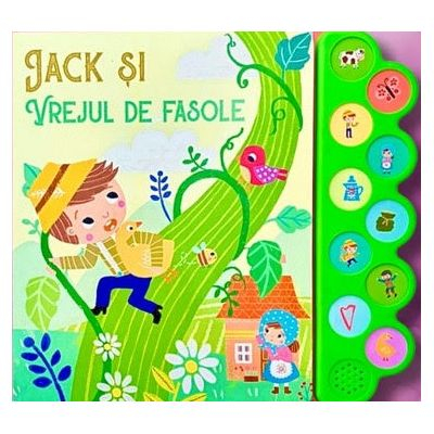 colorat - Jack si vrejul de fasole - Carte cu 10 sunete