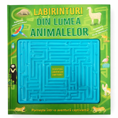Carti cu activitati - Labirinturi din lumea animalelor