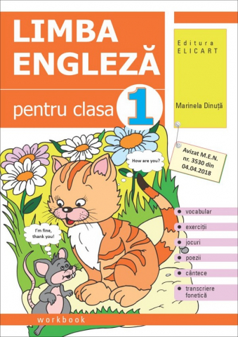 Culegeri Auxiliare - Limba engleza - Clasa 1 -Marinela Dinuta