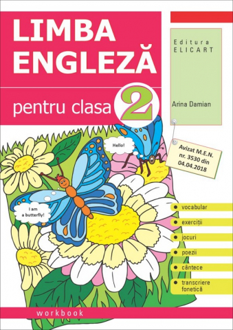 Culegeri Auxiliare - Limba engleza - Clasa 2 - Caiet
