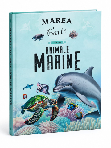 Carti Educative - Marea carte despre animale marine