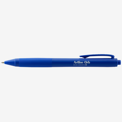Articole Scolare - Pix ARTLINE Orb Eco Green, rubber grip, varf 1.0mm - albastru