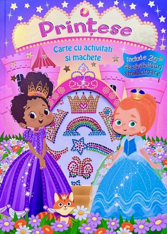 Carti cu activitati - Printese. Carte cu activitati si machete