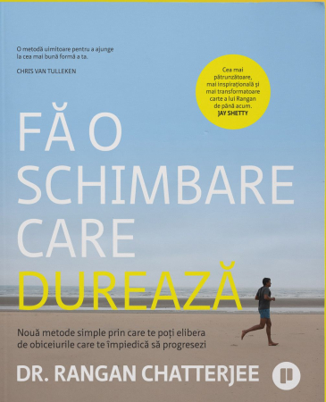 NOUTĂȚI ÎN LIBRĂRIE - Fa o schimbare care dureaza