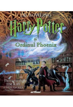 Cărți pentru tineri - Harry Potter si Ordinul Phoenix, editie ilustrata