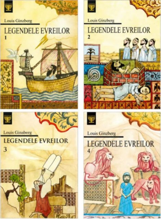 CĂRȚI - Legendele evreilor, pachet 4 volume