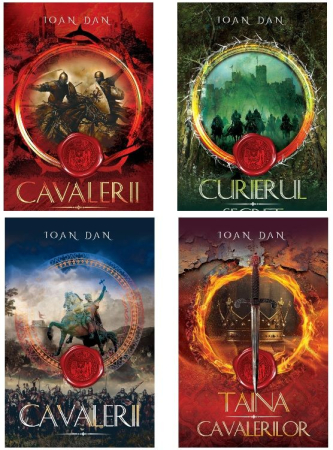NOUTĂȚI ÎN LIBRĂRIE - Seria Cavalerii. Pachet volumele 1-4