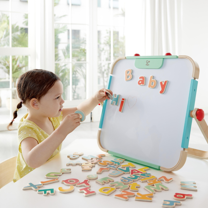 Jucarie din lemn copii – Magneti alfabet (52 piese) alfabetar [2]