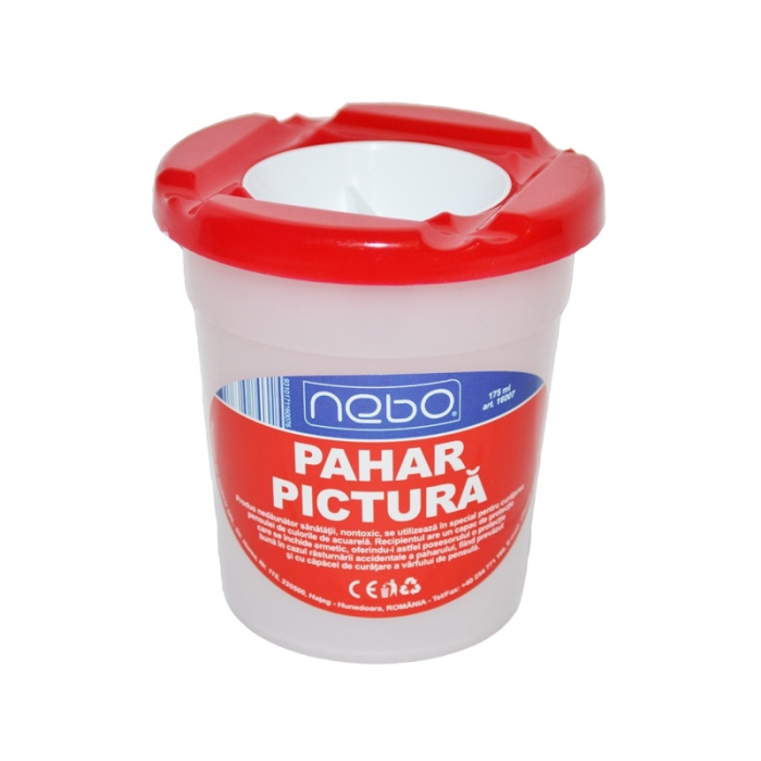 Pahar pentru pictură cu capac NEBO, 8 × 8,5 cm [2]
