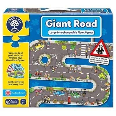 Puzzle gigant de podea traseu masini (20 piese) GIANT ROAD JIGSAW [1]