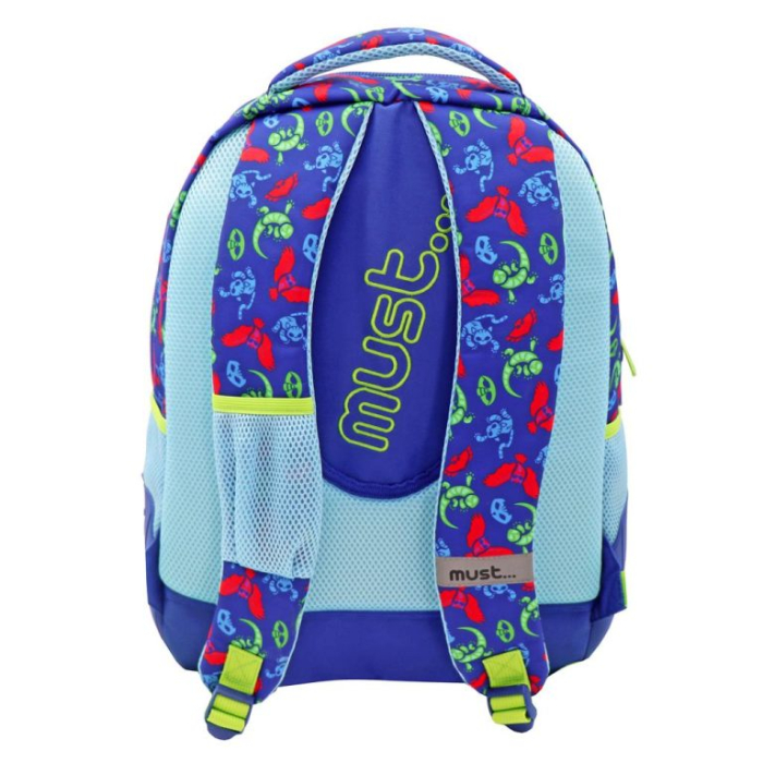 Rucsac Ergonomic Must PJ Masks, 3 Compartimente, 25 L, 32 × 18 × 43 cm [2]