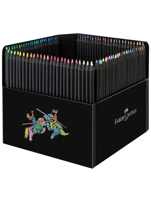 Set 100 Creioane Colorate Black Edition Faber-Castell [2]