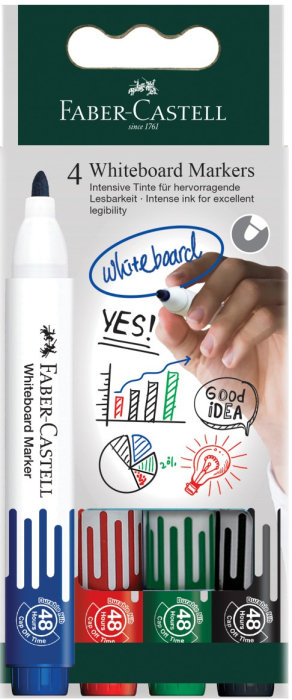 Set 4 markere - Multicolor - Faber-Castell [1]