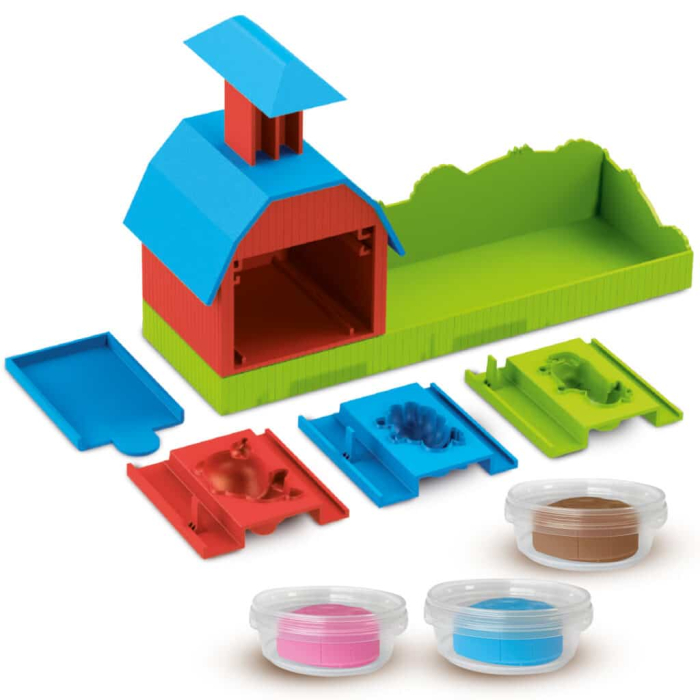 Set plastilină SES Creative Dough – Sunete de la fermă [2]