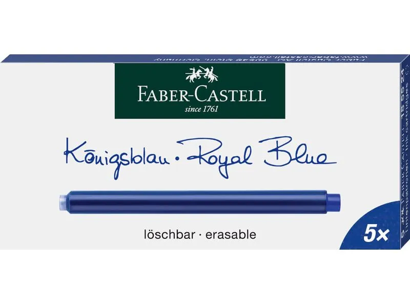 Rezerve stilouri - Rezerve pentru Stilou Faber-Castell, Mari, 5 bucăți