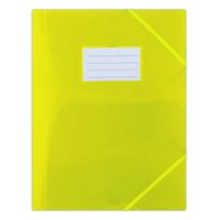 Mape - Mapă din Plastic A4 cu Elastic și Etichetă Donau, 480 Microni