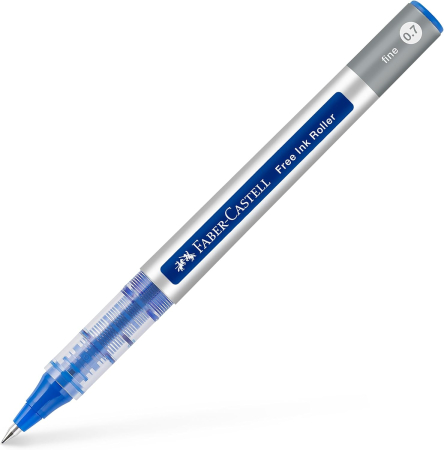 Rollere - Roller Free Ink 0.7 mm Albastru Faber-Castell