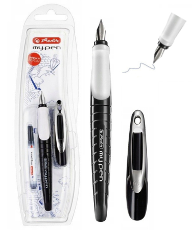Stilouri - Stilou Herlitz my.pen pentru stângaci, peniță L, culori asortate