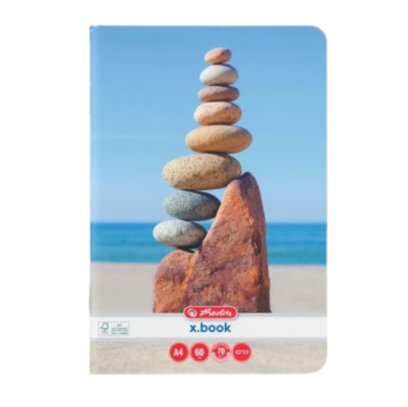 Caiete Velin - Caiet A4 Herlitz, 60 file, 70g/mp, velin