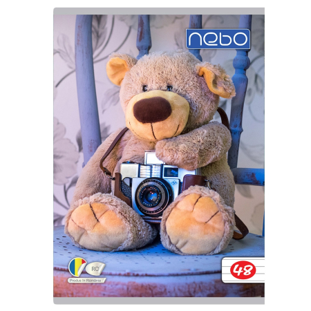 Caiete Dictando - Caiet NEBO A5, Dictando, 48 file, 60 g/m²