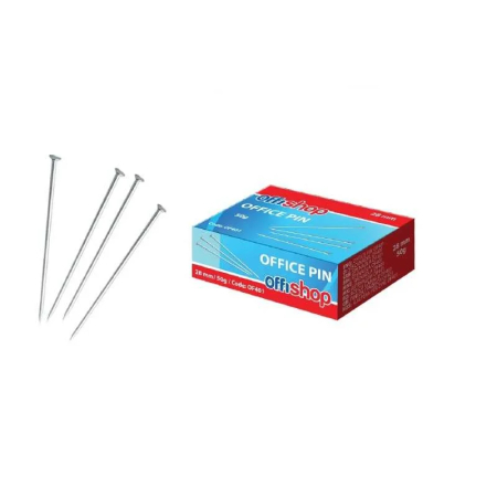 Papetărie - Ace cu gămălie OffiShop 28 mm, 50 g