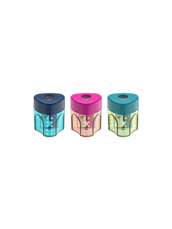 Ascuțire și ștergere - Ascuțitoare Simplă Grip Pastel Faber-Castell