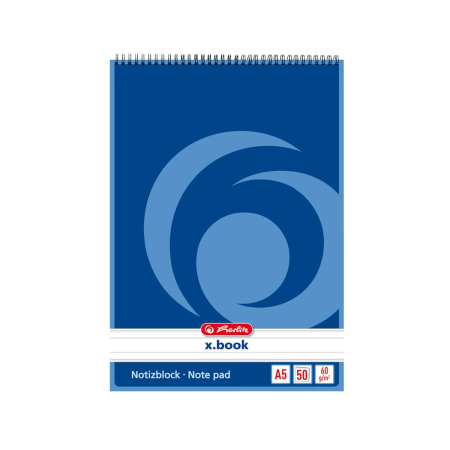 Blocnotesuri - Bloc Notes cu Spirală A5, Dictando, 50 file - Herlitz