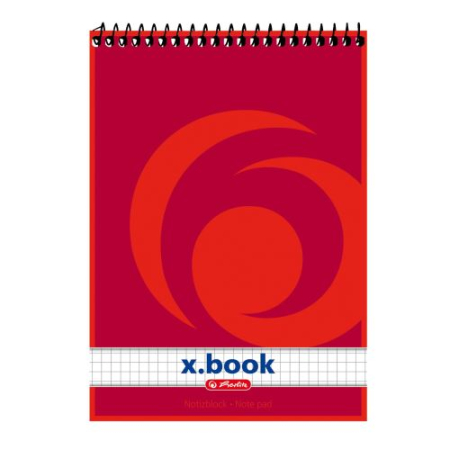 Blocnotesuri - Bloc Notes cu Spirală A5, Matematică, 50 file - Herlitz