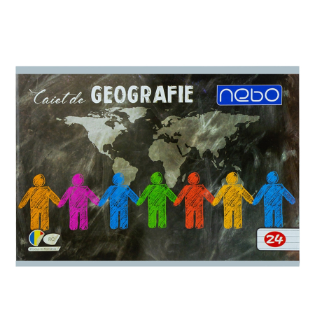 Caiete Geografie - Caiet de Geografie A4, 24 file - NEBO