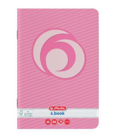 Caiete Dictando - Caiet Herlitz Rainbow A4, Dictando, 48 file, 70 g/m²