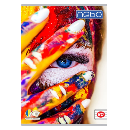 Caiete Dictando - Caiet NEBO A4, Dictando, 80 file, 56 g/m²