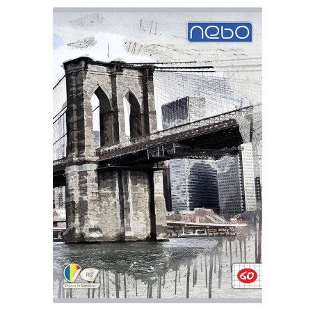 Caiete Matematica - Caiet NEBO A4, Matematică, 60 File, 56 g/m²