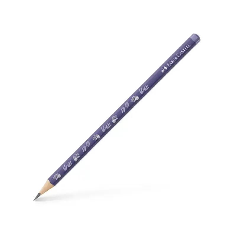 Papetărie - Creion Grafit HB Triunghiular Dinozauri Faber-Castell