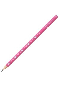 Papetărie - Creion Grafit HB Unicorn Roz Faber-Castell