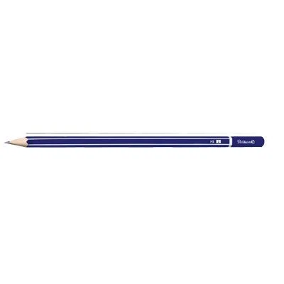 Pictură și desen - Creion grafit Pelikan HB, hexagonal, bleumarin