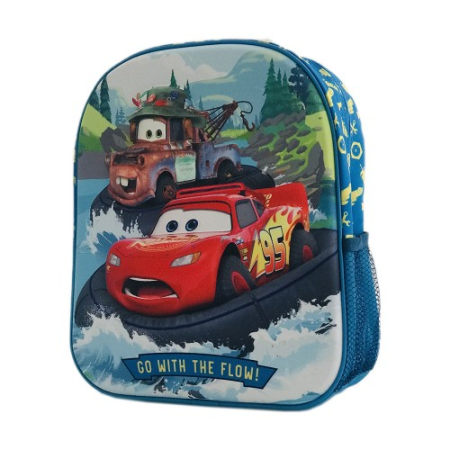 Ghiozdane grădiniță - Ghiozdan 3D Cars Fulger McQueen, 32 cm