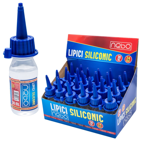 Tăiere și lipire - Lipici siliconic NEBO, 30 ml